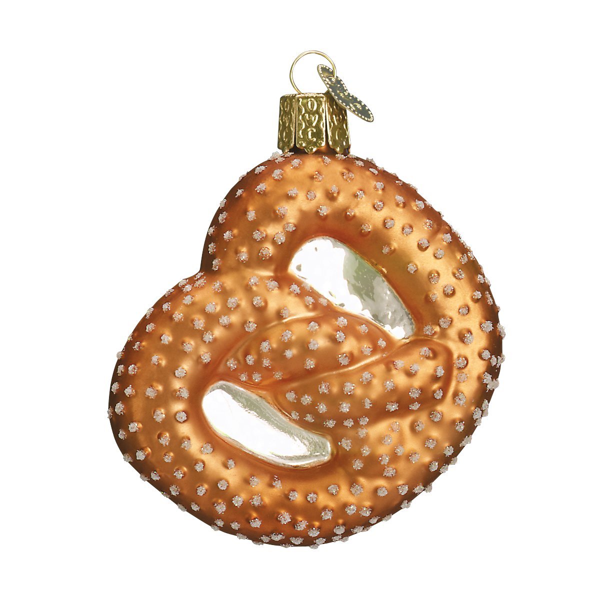 Amazon.com: Old World Christmas Pretzel Glass Blown Ornament for